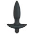Black Velvet Anal-Vibrator Plug - klein