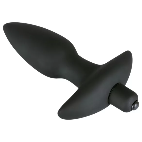 Black Velvet Vibrations-Analplug Größe Mittel