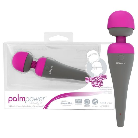 PalmPower Massager Vibrator mit Wechselkopf