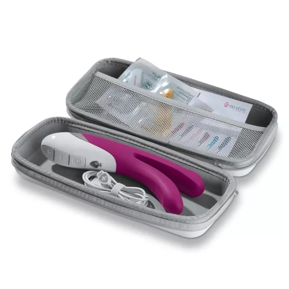 mystim Bon Aparte - zweiarmiger Vibrator (Brombeere)