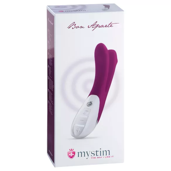 mystim Bon Aparte - zweiarmiger Vibrator (Brombeere)