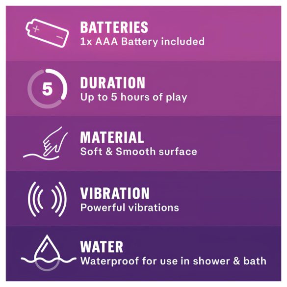 Durex Intense Delight Bullet - Mini Vibrator (Lila)