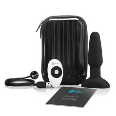 b-Vibe - Dreh-Perlen, Akku Analdildo (schwarz)