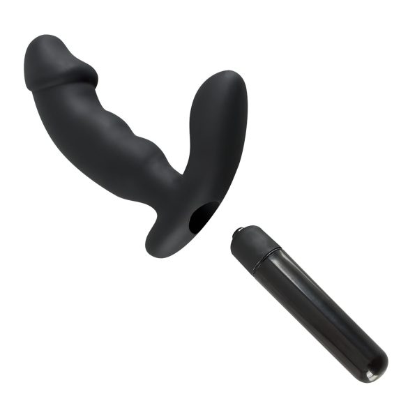 Rebel - Penis-Prostata-Vibrator (schwarz)