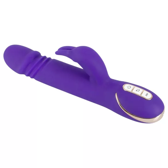 Vibe Couture Rabbit Skater - Häschen, stoßender Vibrator (lila)