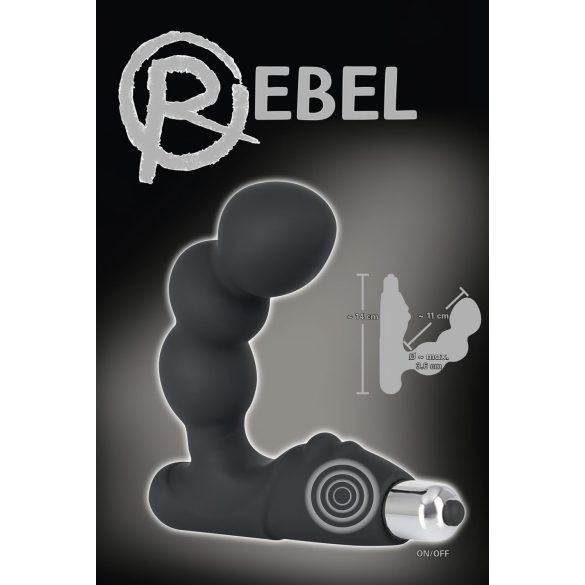 Rebel - Kugel-Prostata-Vibrator (schwarz)