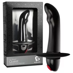 Quest - 10 Rhythmen Anfänger-Prostatavibrator (Schwarz)