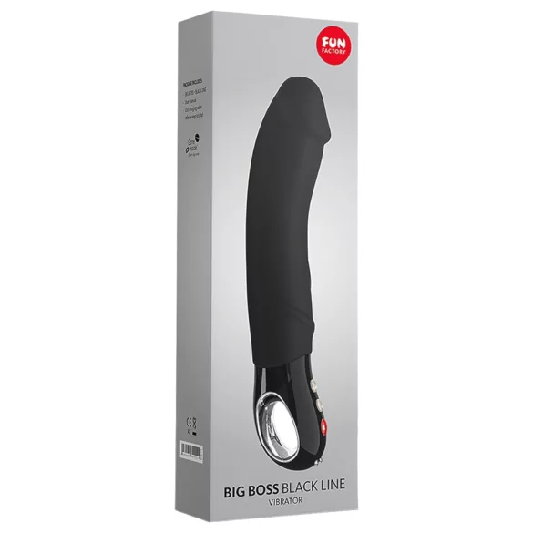 Fun Factory Big Boss - wasserdichter G-Punkt Vibrator (schwarz)