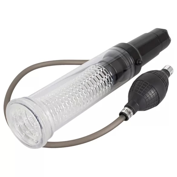 You2Toys - 2in1 - Penispumpe & Masturbator (transparent)