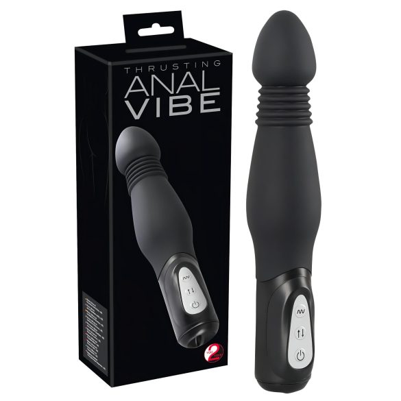 You2Toys - Analstößler Vibrator (schwarz)