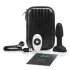b-Vibe Rimming - Rotierender Perlen Anal-Vibrator (Schwarz)