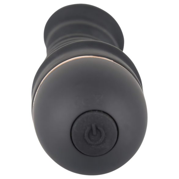 You2Toys - Bendy Ripple - geriffelter Vibrator (schwarz)