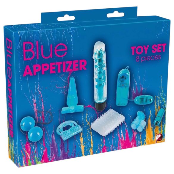 You2Toys - Blue Appetizer - Vibrator Set (8-teilig)