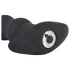 Black Velvet - Wiederaufladbarer 5-Perlen Analvibrator (schwarz)