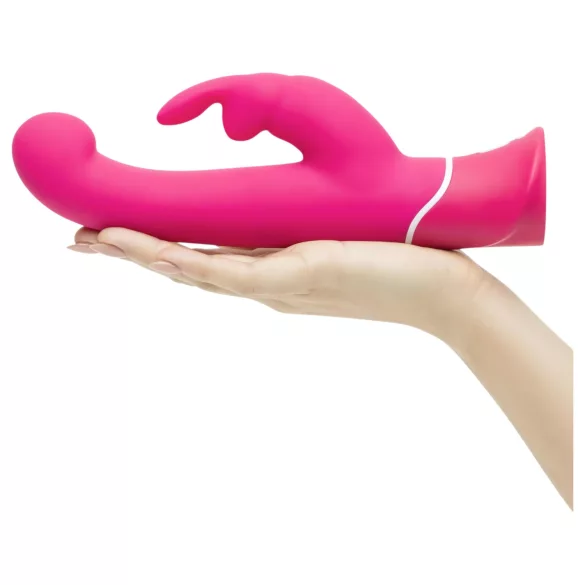 Happyrabbit G-spot - wasserdichter Vibrator mit Klitorisarm (pink)