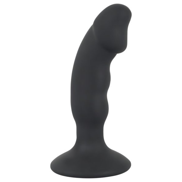 Black Velvet - Akkubetriebener Penis-Analvibrator (schwarz)