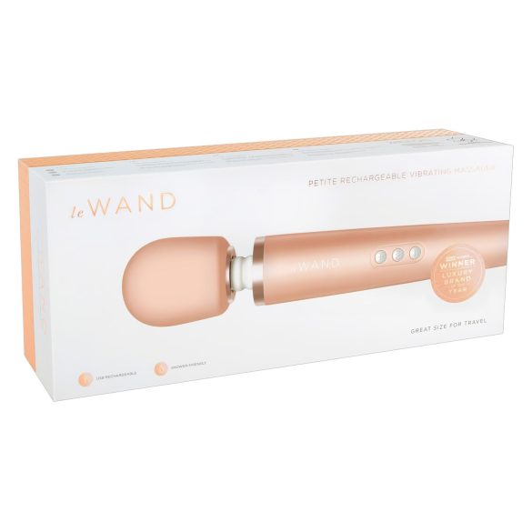 Le Wand Petite - Exklusiver Massage-Vibrator (Roségold)