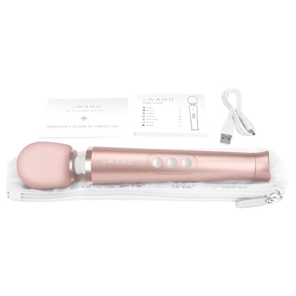 Le Wand Petite - Exklusiver Massage-Vibrator (Roségold)