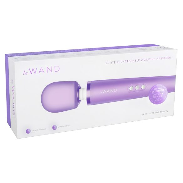 Le Wand Petite - Exklusiver wiederaufladbarer Vibrator (Lila)