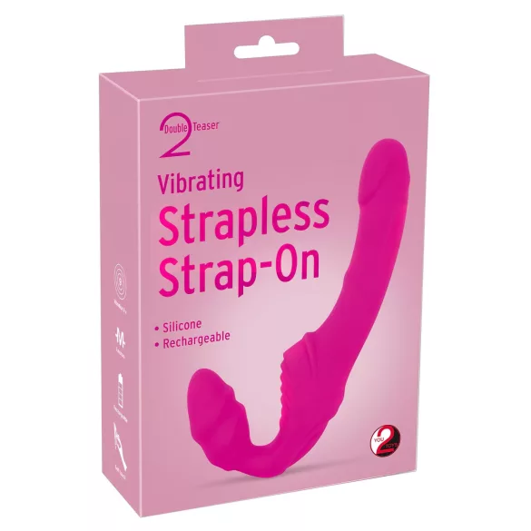 Double2Teaser - Auflegevibrator ohne Halteriemen (pink)