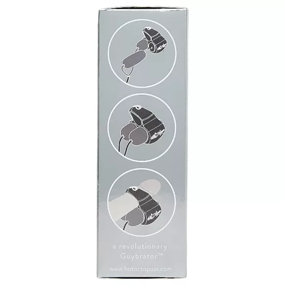 HOT Octopuss JETT - 2-Motoren Eichelvibrator (schwarz)