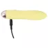 Cuties Mini Yellow - Akku-Silikonstabvibrator (gelb)