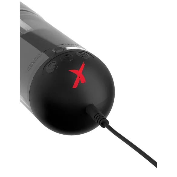 PDX Elite Extender Pro - Akku Vakuum-Vibrator Vagina (schwarz)