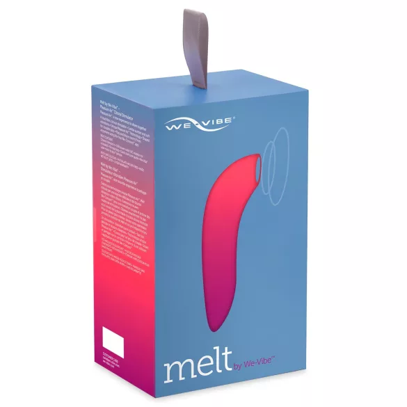 We-Vibe Melt - App-gesteuerter Druckwellen-Vibrator für die Klitoris (Koralle)