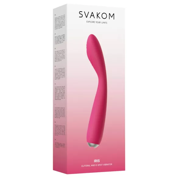 Svakom Iris - Aufladbarer wasserdichter G-Punkt-Vibrator (rot)