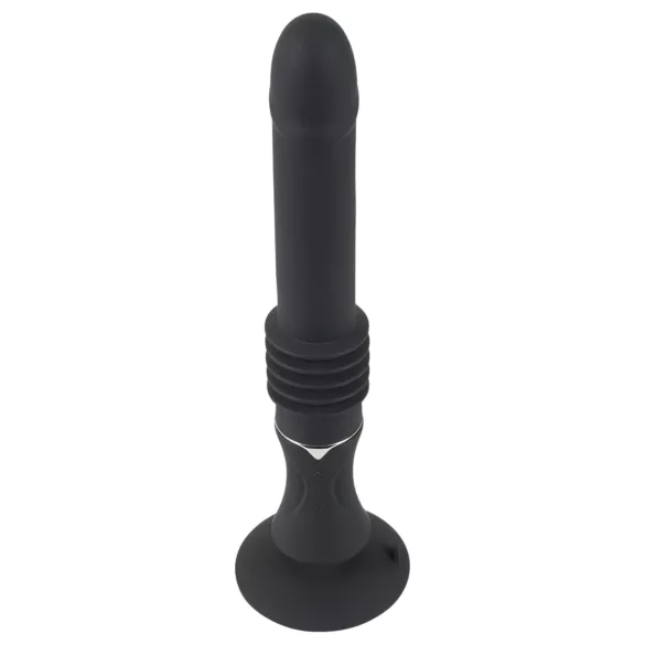 You2Toys Fickmaschine - stoßender Vibrator mit Saugnapf (schwarz)