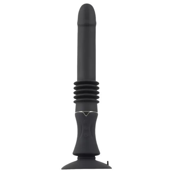 You2Toys Fickmaschine - stoßender Vibrator mit Saugnapf (schwarz)