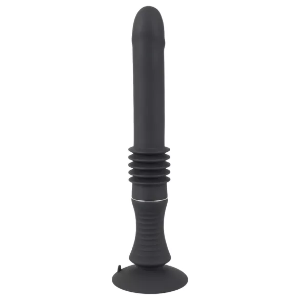 You2Toys Fickmaschine - stoßender Vibrator mit Saugnapf (schwarz)