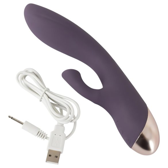 Javida - Wasserdichter Vibrator mit Klitorissauger (lila)