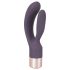 You2Toys Elegant Double - Akku-Vibrator mit Klitorisarm (lila)