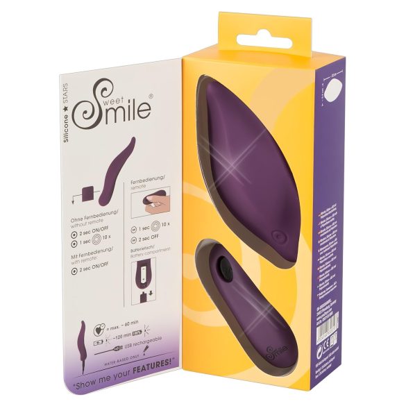 SMILE Slip - Akku-Klitoris-Vibrator (Lila)
