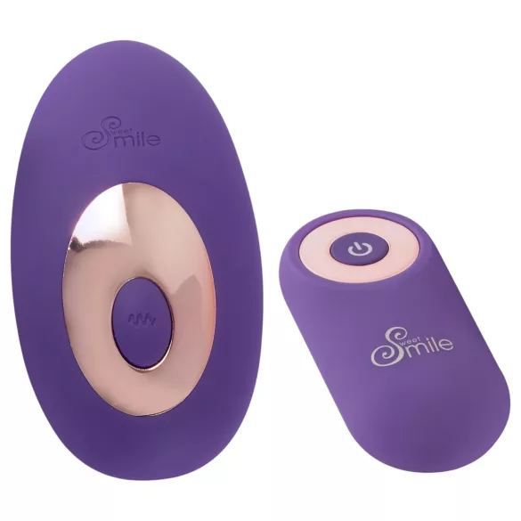 SMILE Panty - tragbarer Akku‑Klitorisvibrator mit Fernbedienung (lila)