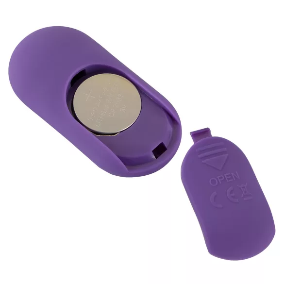 SMILE Panty - tragbarer Akku‑Klitorisvibrator mit Fernbedienung (lila)