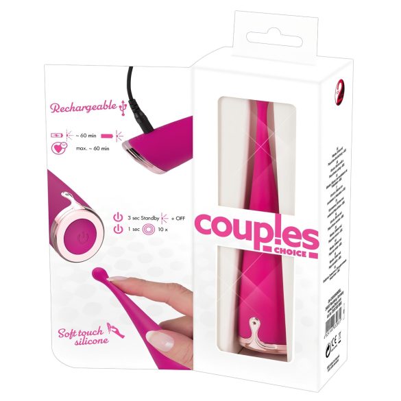 Couples Choice - Aufladbarer Klitoris-Vibrator (pink)