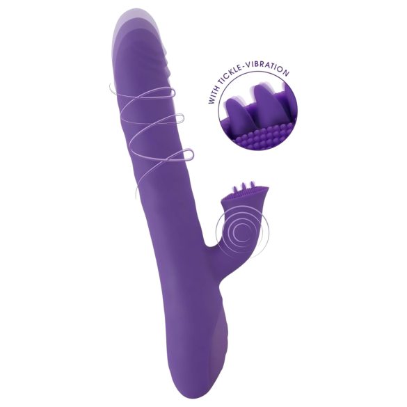 Smile Pearl - Perlender Stoßvibrator (Lila)