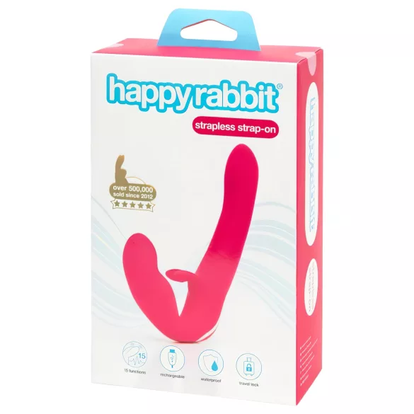 Happyrabbit Strapless - Tragefreier Vibrator (pink)