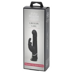 Greedy Girl Stoßvibrator - Fifty Shades of Grey (schwarz)