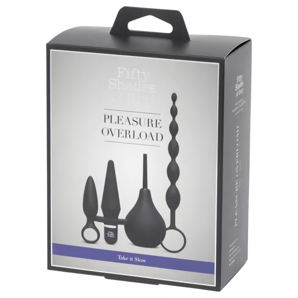 Fifty Shades of Grey Take It Slow - 4in1 Analkit (schwarz)