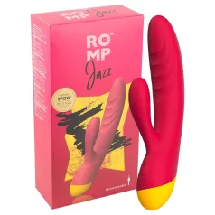   ROMP Jazz - Wasserfester G-Punkt Vibrator mit Klitorisstimulation (pink)