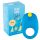 ROMP Juke - Wasserdichter Vibrations-Penisring (Blau)