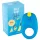 ROMP Juke - wasserfester Vibrations-Penisring (blau)