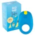 ROMP Juke - wasserfester Vibrations-Penisring (blau)