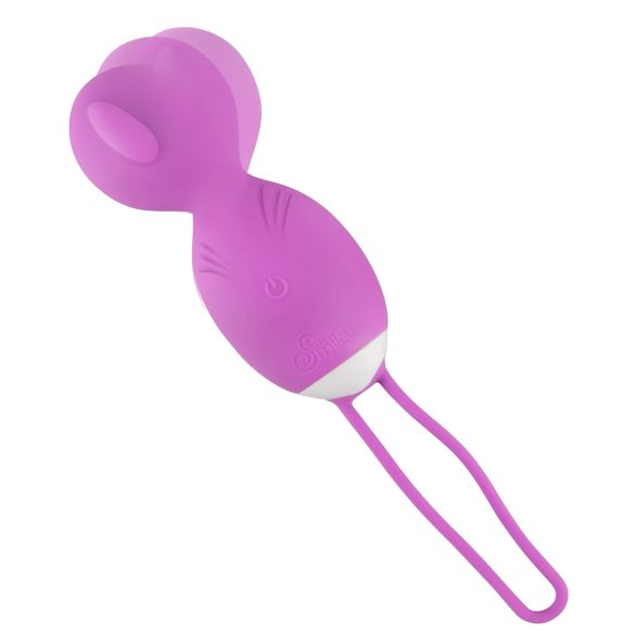 SMILE Love Ball - drehende Vibro-Ei (lila)
