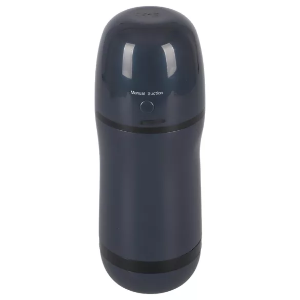 Rebel - 2in1 Saug- und Vibrationsmasturbator (schwarz)