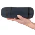 Rebel - 2in1 Saug- und Vibrationsmasturbator (schwarz)