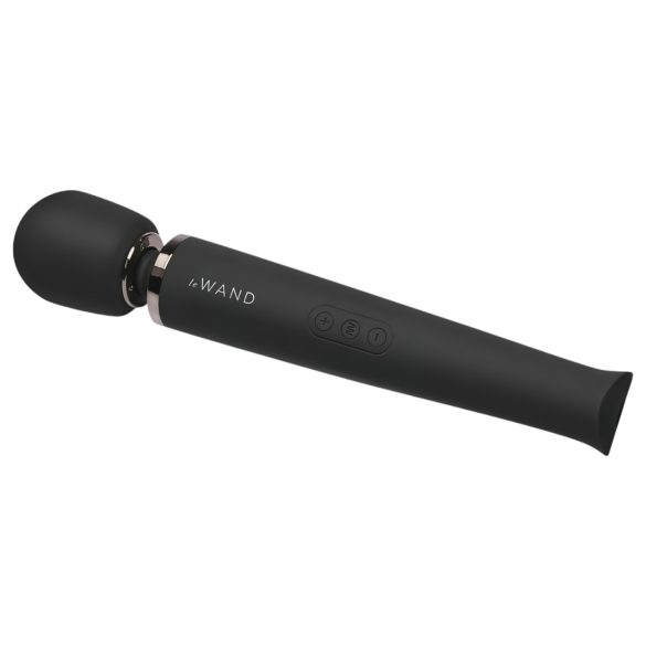 Le Wand Petite - Exklusiver Akkumassager Vibrator (Schwarz)